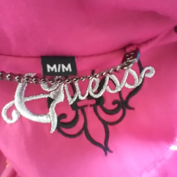 Awesome Pink Short Trench Coat by GUESS - Picture 7 of 8